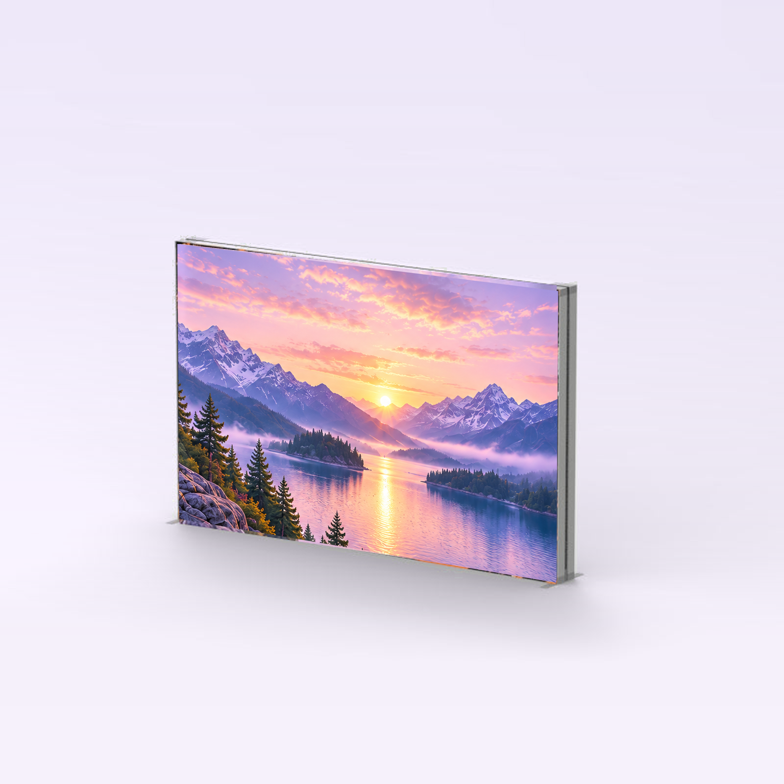 CASETĂ TEXTILĂ LED PRO 4.0X2.0 M - exemplu de grafica personalizata