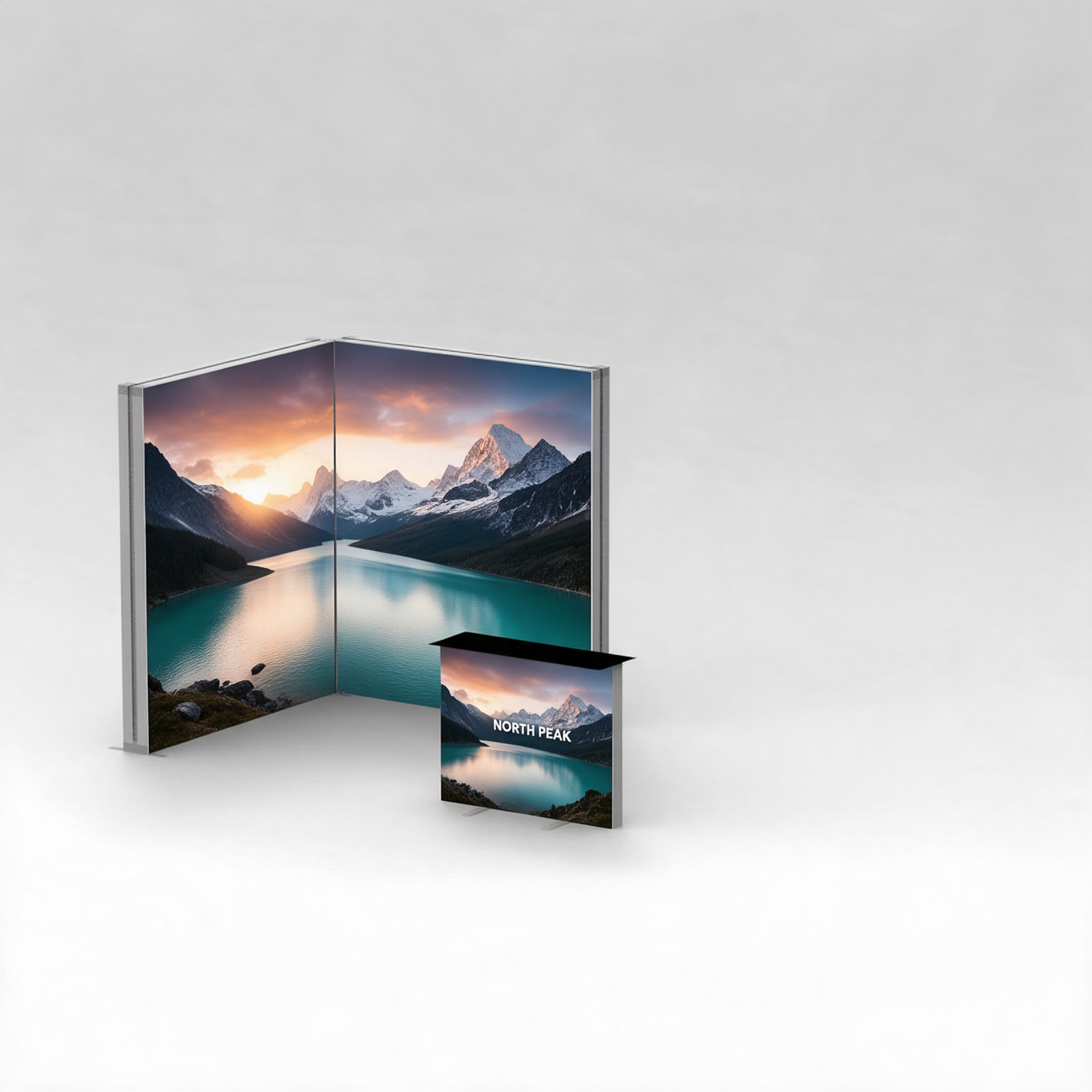 STAND LED PRO - TEXTIL LUMINOS 2X2M
