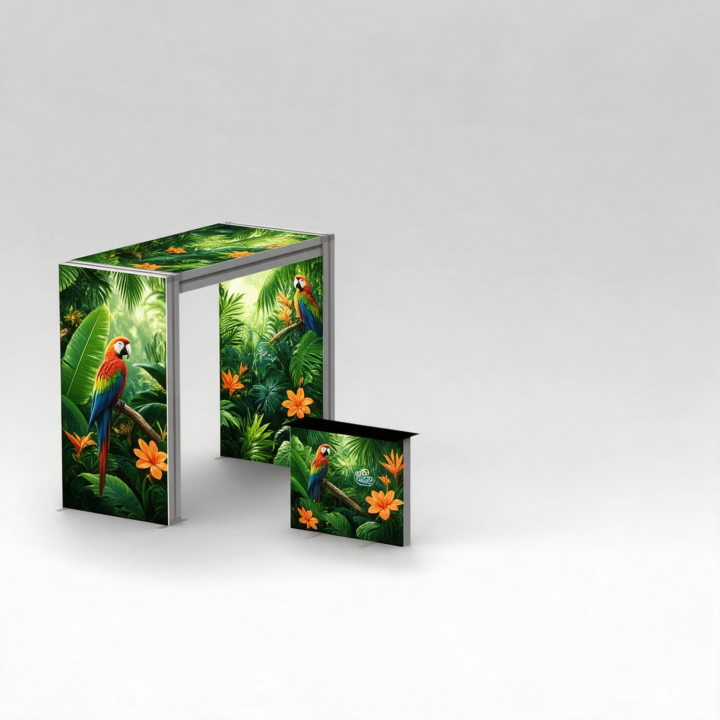 STAND LED PRO - TEXTIL LUMINOS ARCH 1