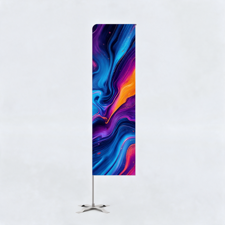 Steag Personalizat -S- Rectangular